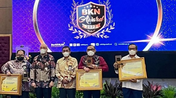 Lagi, Kemenkumham Raih Dua BKN Award tahun 2022