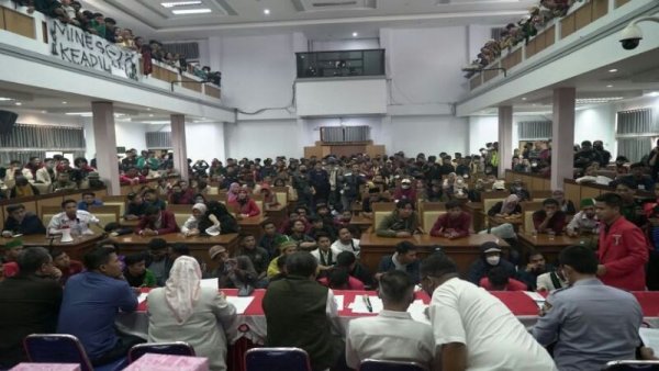 Bupati Garut dan Pimpinan DPRD Terima Audiensi Terkait Penolakan Kenaikan Harga BBM