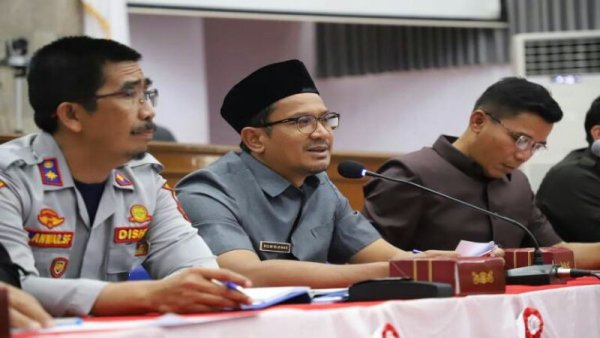 Wabup Garut Terima Audiensi Komponen Penyedia Jasa Transportasi Online