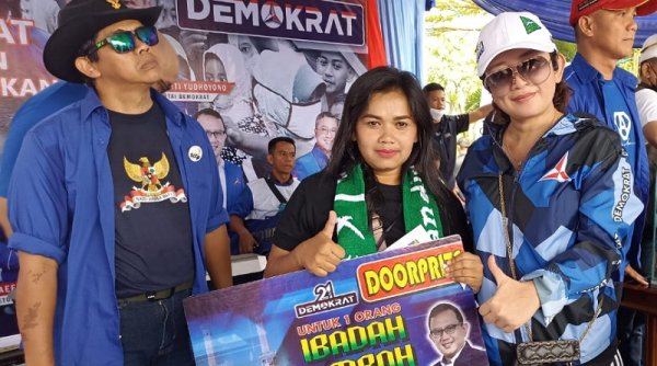 HUT ke-21 Partai Demokrat di Ciparay, Ini Daftar Para Peraih Doorprize