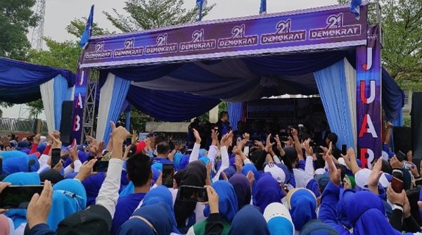 Acara HUT ke-21 Demokrat di Ciparay Meriah, Asep Ikhsan, "Bersyukur dan Terima Kasih untuk Warga Semua"