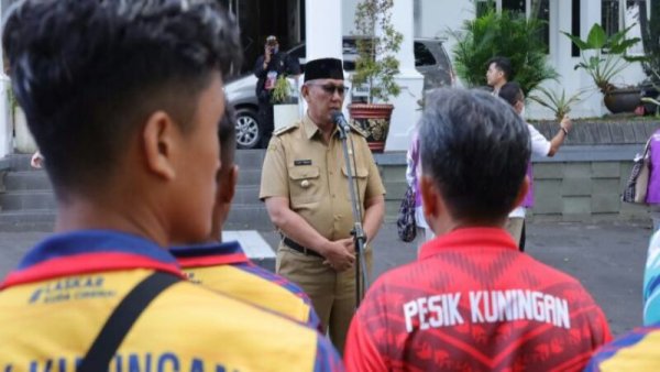 Pesan Bupati untuk Pesik Kuningan yang akan Berlaga di Kompetisi Liga 3