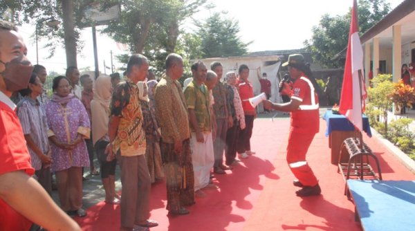 Upacara HUT PMI di Solo Libatkan ODGJ yang Disantuni Griya PMI Peduli