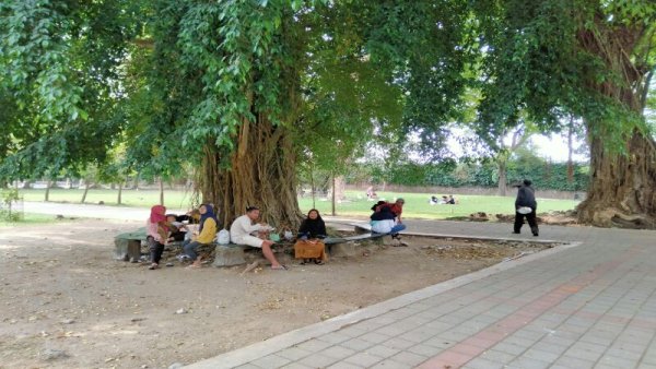 Wajah Taman Balekambang Peninggalan KGPAA Mangkunegoro VII Ditata Ulang