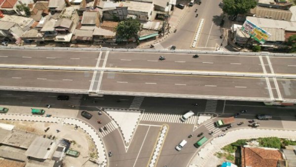 Fly Over Kopo 100 Persen Selesai, Rabu Malam Ini Siap Diuji Fungsi
