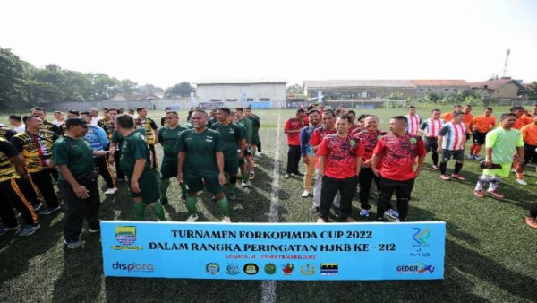 Perkuat Soliditas, Turnamen Sepak Bola Forkopimda Cup 2022 Kembali Digelar