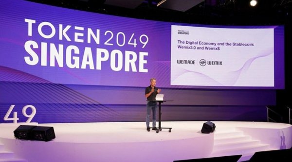 Wemade Umumkan Rencana Terperinci tentang "Mainnet" dan "Stablecoin" yang Dikembangkannya di Ajang TOKEN2049 Singapore
