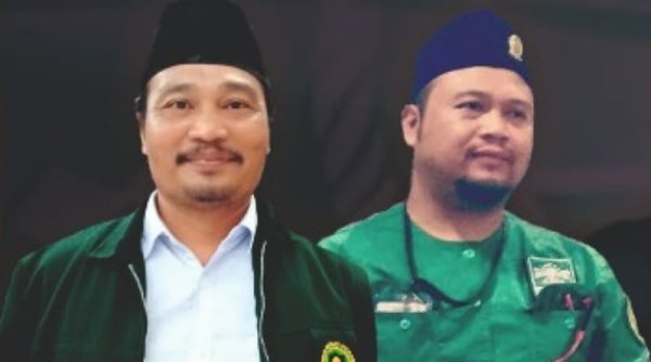 Bambang Melga dan Vicky Taufik Dilantik Jadi Ketua LTN dan Lesbumi NU Kab. Bandung