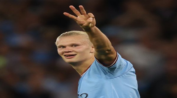 Haaland Hattrick Lagi, Man City Hajar Nottingham Forest 6-0