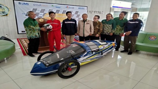 "Ababil Evo 2022" Karya Tim ECRC UMS akan Berlaga di Sirkuit Mandalika