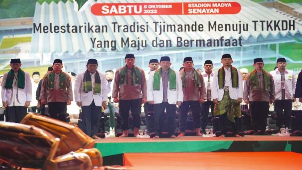 Hadiri Tradisi Keceran, Kapolri: Pencak Silat dan Debus Aset Bangsa yang Harus Dijaga