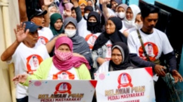 Emak-emak di Kecamatan Cimenyan Deklarasikan Dukungan ke Puan Maharani Sebagai Capres 2024