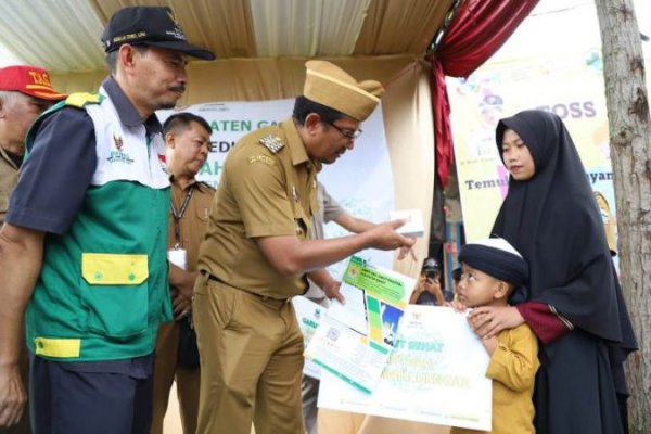 Wabup Garut 'Launching' Gebyar Perbaikan Rutilahu dari Baznas