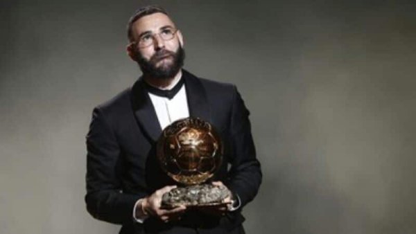 Karim Benzema Peraih Ballon d'Or 2022