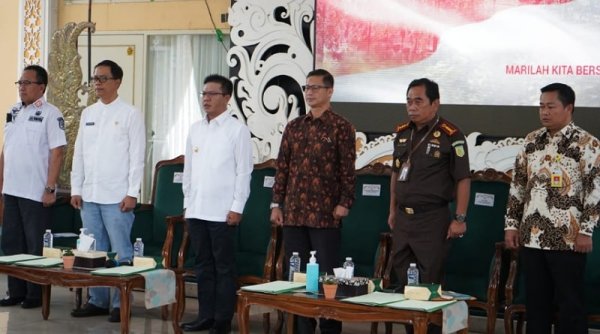 Masuk Zona Hijau, Kabupaten Bandung Rangking Satu MCP KPK Tahun 2022 se Jabar