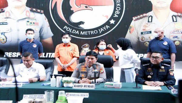 Poisi Ungkap Kasus Peredaran Narkotika Jenis Kokain dan Ekstasi Buatan Sendiri