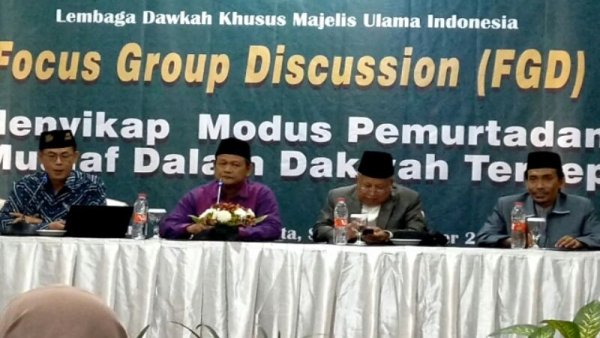 MUI Gelar Diskusi Sikapi Potensi dan Dampak Pemurtadan Model Baru