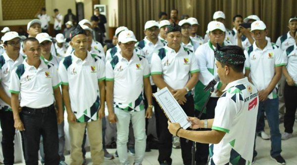 1.163 Atlet Porprov XIV Jabar asal Kabupaten Bandung Dilepas Bupati Dadang Supriatna