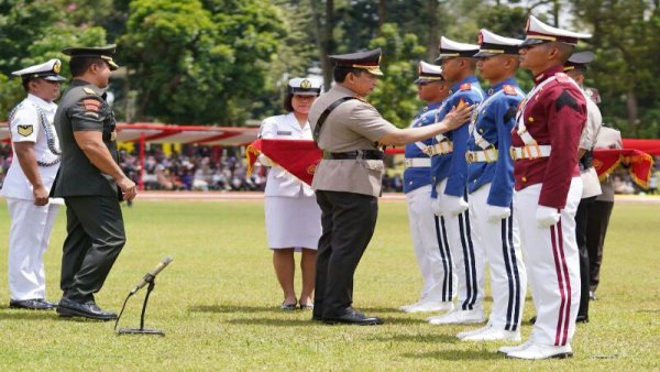 Pesan Kapolri kepada 1.028 Taruna: Sinergisitas TNI-Polri akan Menjamin Stabilitas Keamanan dan Politik