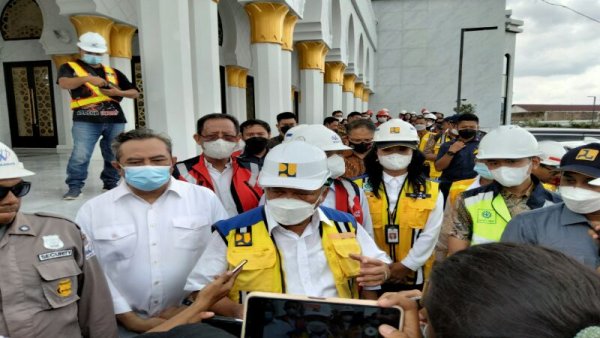Pembangunan Masjid Raya Replika Grand Mosque UEA di Solo Dikebut