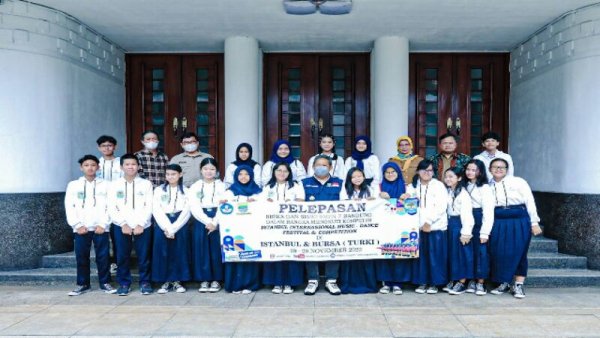 SMPN 7 Kota Bandung Wakili Indonesia pada Kompetisi Seni Budaya di Turki