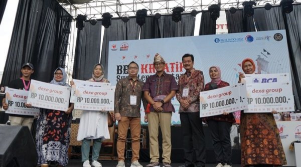 Berhasil Ajak Ratusan UMKM Sumatera Selatan "Naik Kelas", Menparekraf Sandiaga Uno Apresiasi Program BKSS