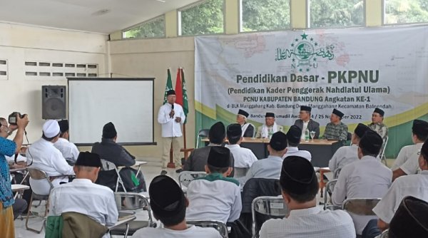 PCNU Kabupaten Bandung Gelar Pendidikan Dasar dan Pendidikan Kader Penggerak di BLK Manggahang