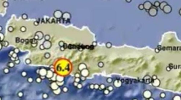 Gempa Bumi Magnitudo 6,4 SR Guncang Garut Jabar