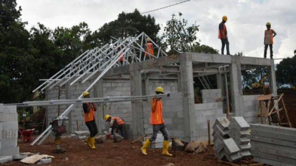 200 Huntap Relokasi Tahab Pertama Korban Gempa Cianjur Mulai Dibangun