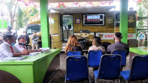 18 Terdakwa Asusila Jalani Sidang Tipiring di PN Bandung