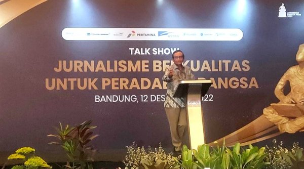 Mahfud MD : Pers Penting bagi Kemajuan Peradaban Berbangsa dan Bernegara