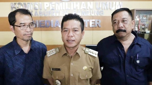 Ditinjau Bupati, KPU dan Bawaslu Kabupaten Bandung Siap Melaksanakan Tahapan Pemilu 2024