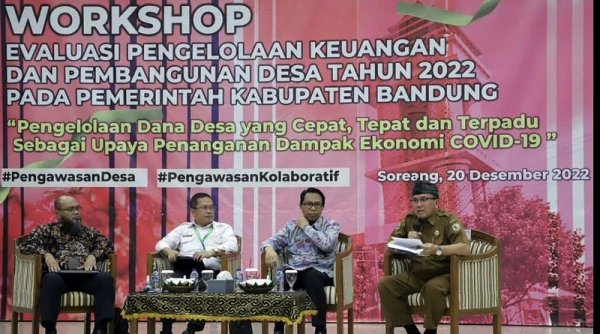 Pengelolaan Keuangan dan Pembangunan Desa di Kab. Bandung Diharapkan Lebih Transparan serta Akuntabel