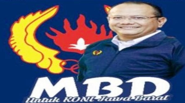 M Budiana Ketua KONI Jabar Periode 2022-2026