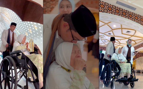 Tetes Air Mata Haru Ibunda Ridwan Kamil, Saksikan Megahnya Al Jabbar, Pesan Menyentuh Hati Gubernur Jawa Barat