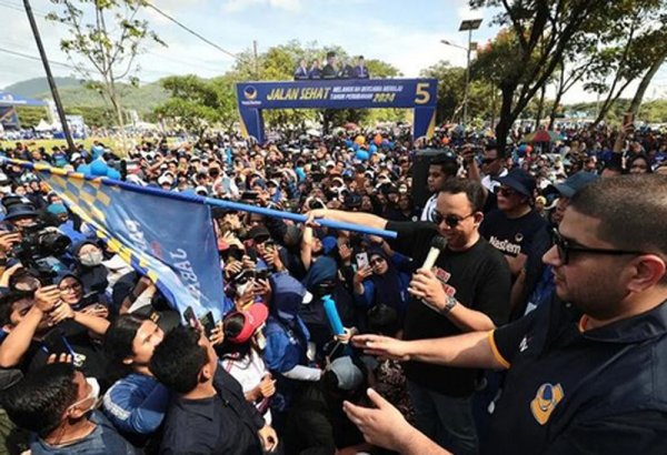 Pesan Anies Baswedan pada Anak Muda Saat di Stadion Si Jalak Harupat Bandung, Netizen: Alus Pisan Euy Bandung