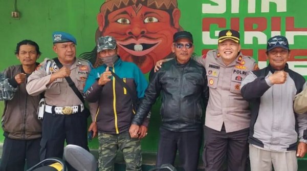 Antisipasi Konflik Pengemudi Ojeg, Kapolsek Baleendah Pimpin Patroli di Wilayah Baleendah