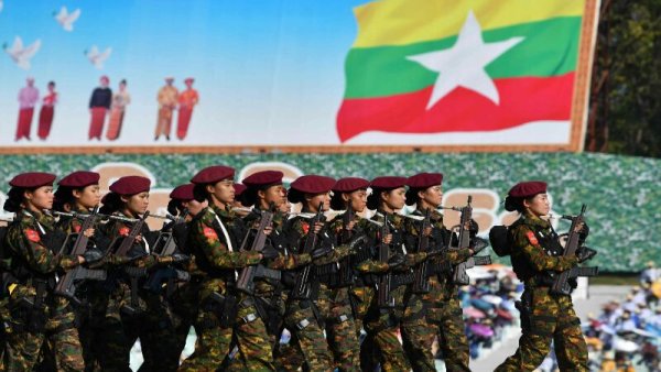 Sambut Hari Kemerdekaan Myanmar, Junta Unjuk Kekuatan dan Pengampunan Massal