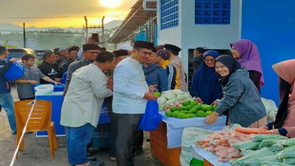Pasar Bahagia, Bayar Gratis Cukup dengan Berdoa