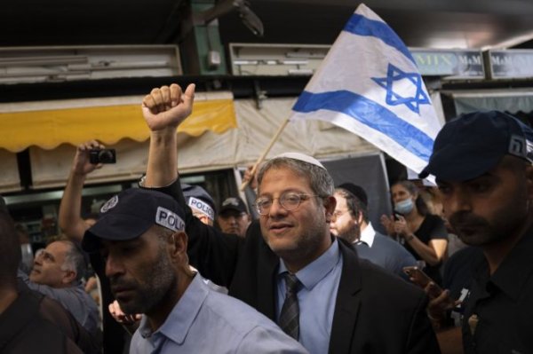 Menteri Sayap Kanan Israel Ben-Gvir Larang Bendera Palestina di Depan Umum