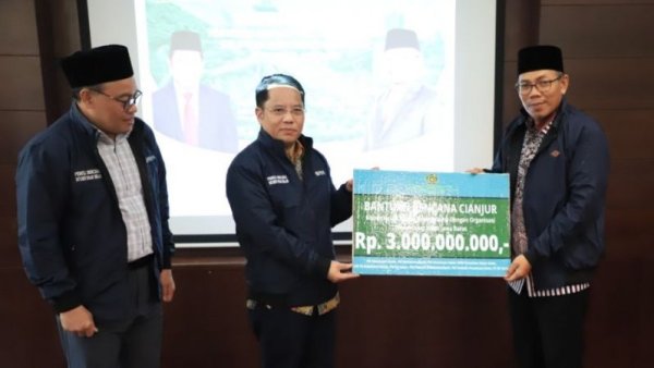 Lagi, Kemenag Salurkan Bantuan 3 Miliar untuk Penyintas Gempa Cianjur