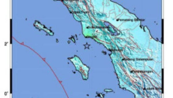 Gempa M6,2 Guncang Aceh Singkil, Getaran Dirasakan Kuat di Empat Kabupaten
