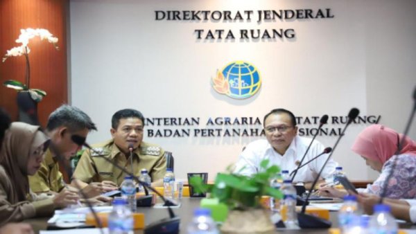 Bupati DS ke Jakarta, Usulkan Penyusunan RDTR di Daerah Konservasi