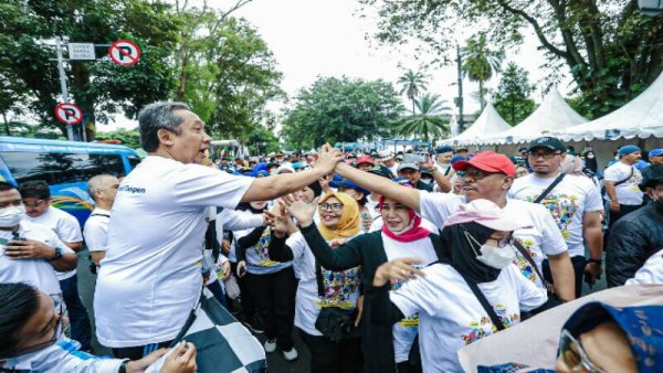 Pandemi Reda, Wali Kota Ajak Warga Giat Berolahraga