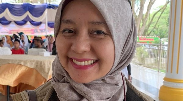 HPN 2023 | Relawan Berkerudung Itu Mitra Setia Panitia Hari Pers Nasional
