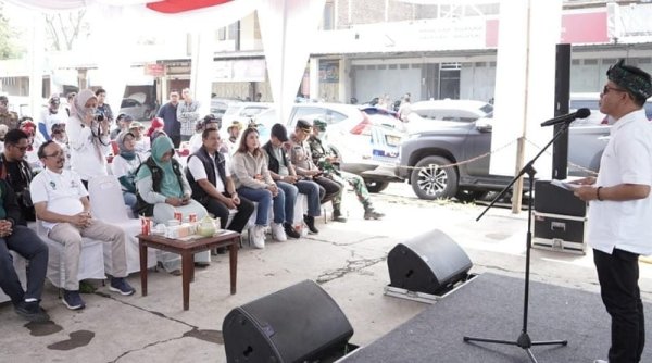 Bersama Kementrian LHK Pemkab Bandung Sosialisasikan Penanganan Sampah dan Manfaat Bank Sampah
