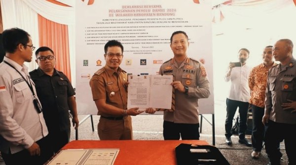 Pemilu Damai  2024, Bupati Bandung: Jangan Ada Black Champaign, Kedepankan Adu Gagasan