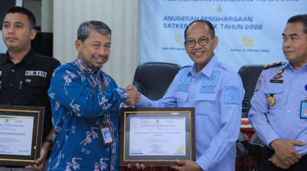 Jajaran Kemenkumham Jatim Borong 8 Penghargaan dari KPPN Surabaya II