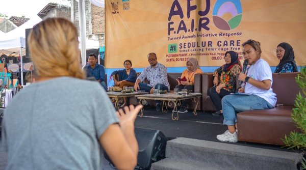 AFJ Ajak Warga Berakhir Pekan sambil Mengampanyekan Kesejahteraan Ayam Petelur Melalui AFJ F.A.I.R