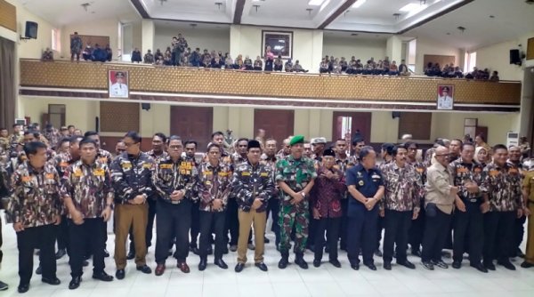 Dedi Junaedi Dilantik Jadi Ketua PC X-08 GM FKPPI Kab. Bandung  Periode 2023-2028